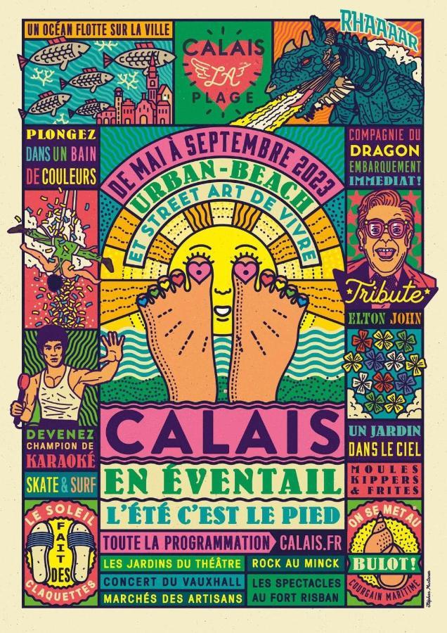 Le Familial Apartamento Calais Exterior foto